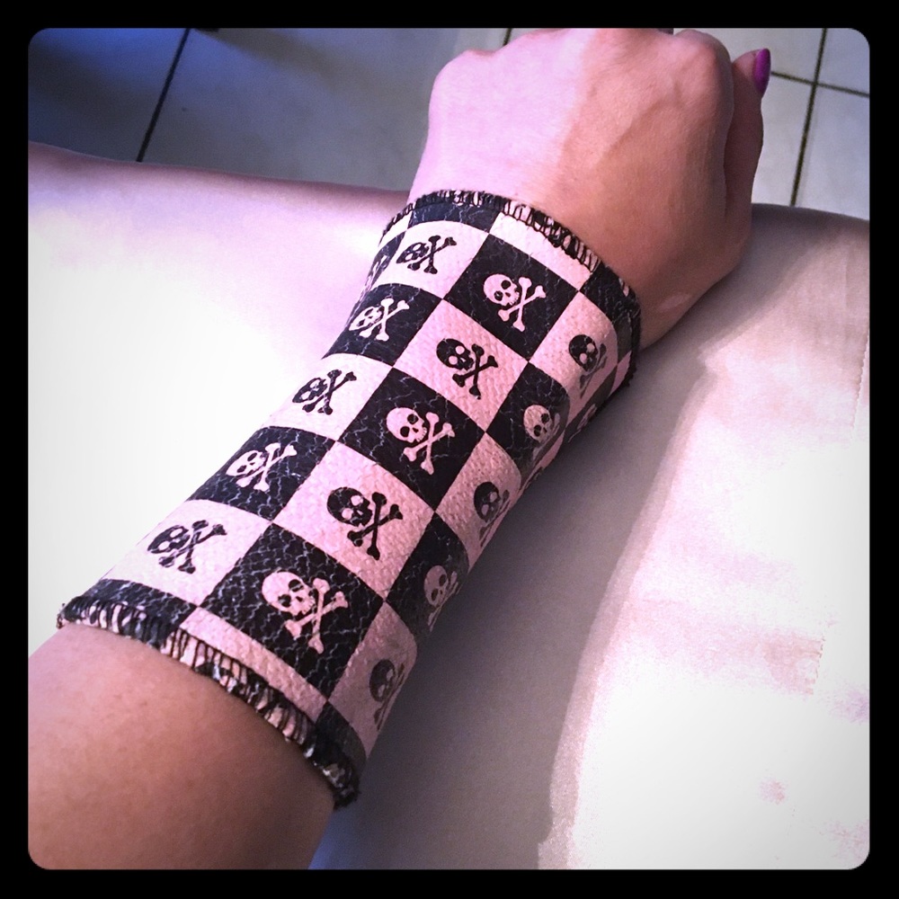 Large cuff style bracelet
